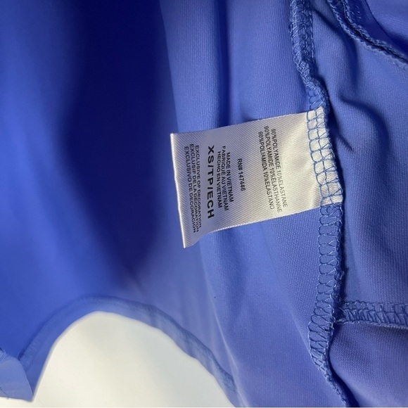 Hang Ten Light Persian Blue UPF 50 Long Sleeve Rash Guard Swim Shirt XS - Picture 7 of 7